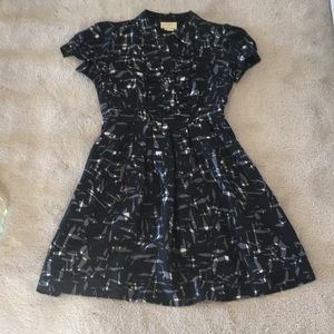 Kate Spade ruffle button up dress